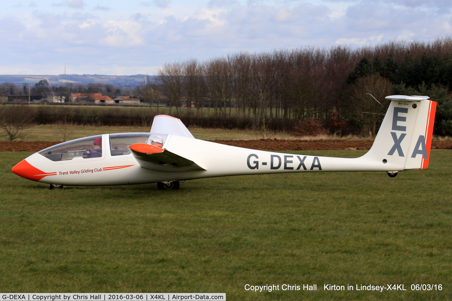G-DEXA, 1984 Grob G-103A Viking TX1 C/N 33908-K-143, at Kirton in Lyndsey
