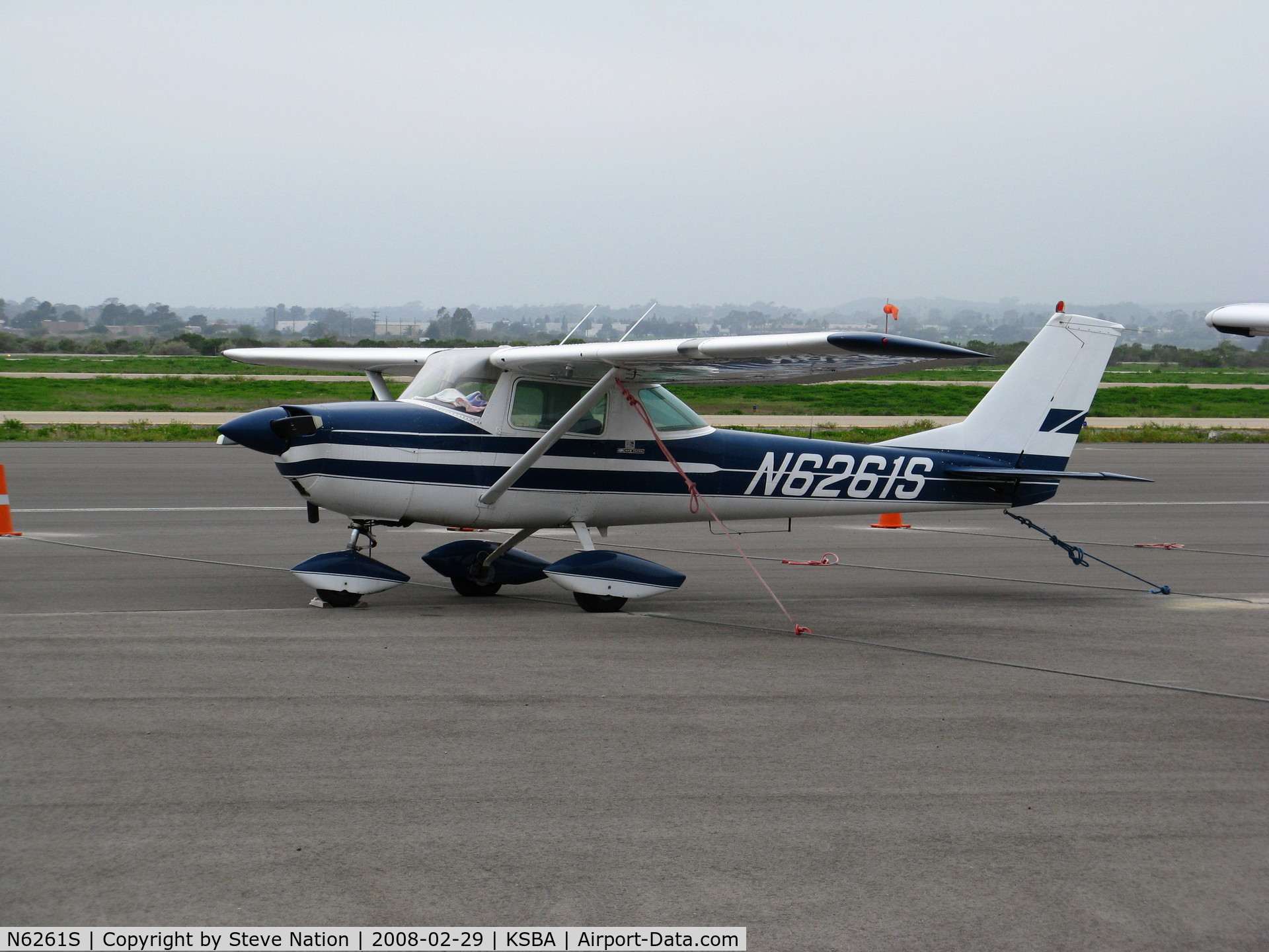N6261S, 1967 Cessna 150G C/N 15067061, Locally-based 1967 Cessna 150G @ Santa Barbara Municipal Airport, CA