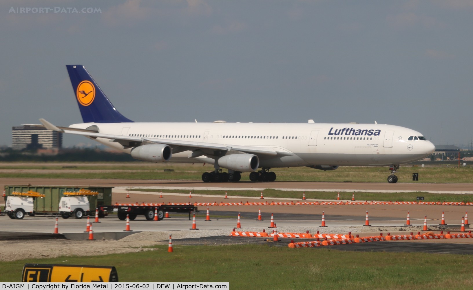 D-AIGM, 1997 Airbus A340-313 C/N 158, Lufthansa