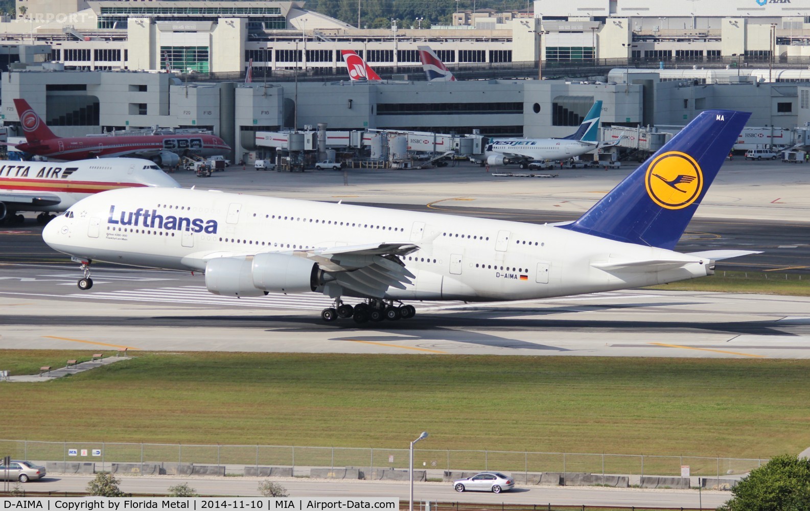 D-AIMA, 2010 Airbus A380-841 C/N 038, Lufthansa