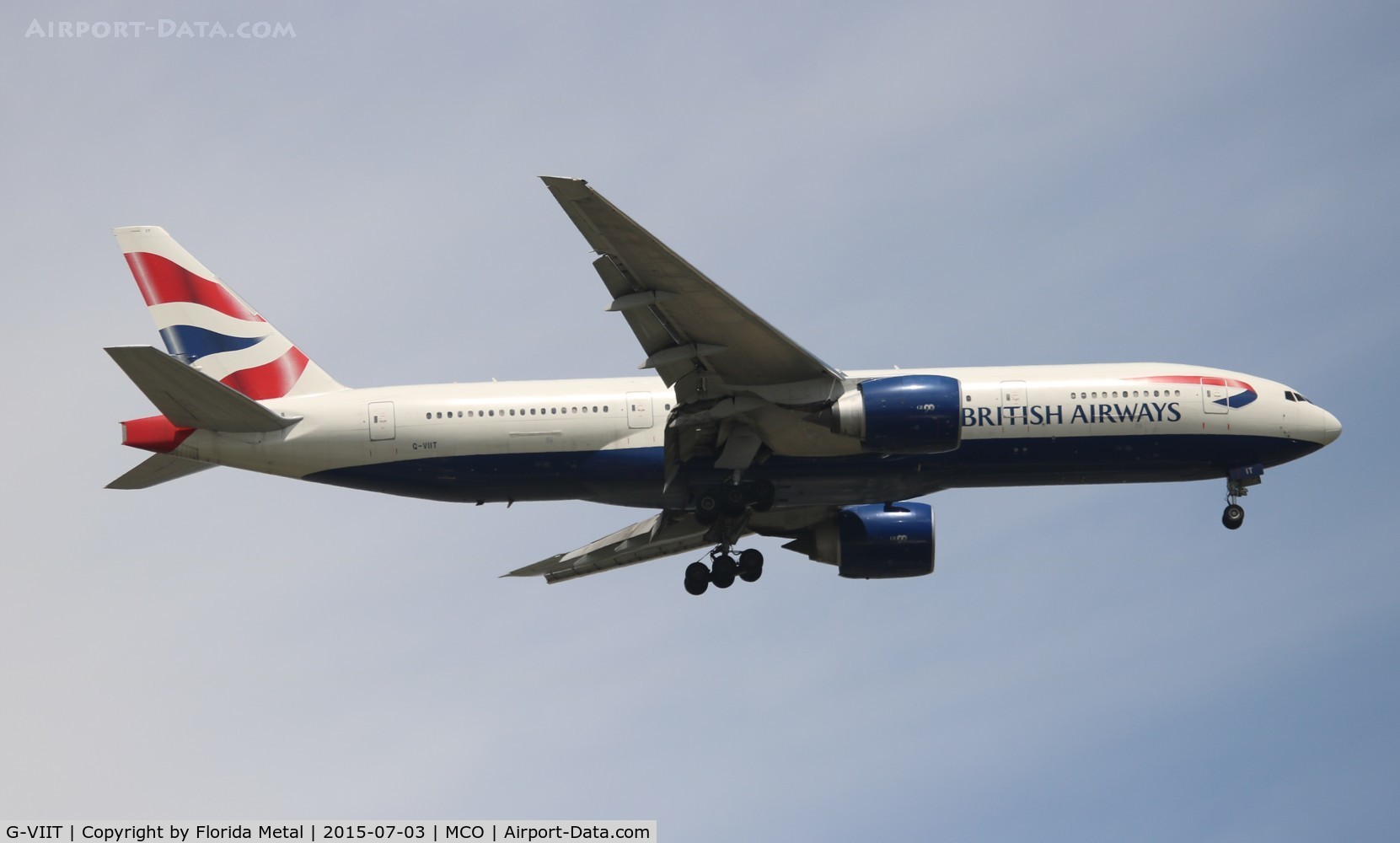 G-VIIT, 1999 Boeing 777-236 C/N 29962, British Airways