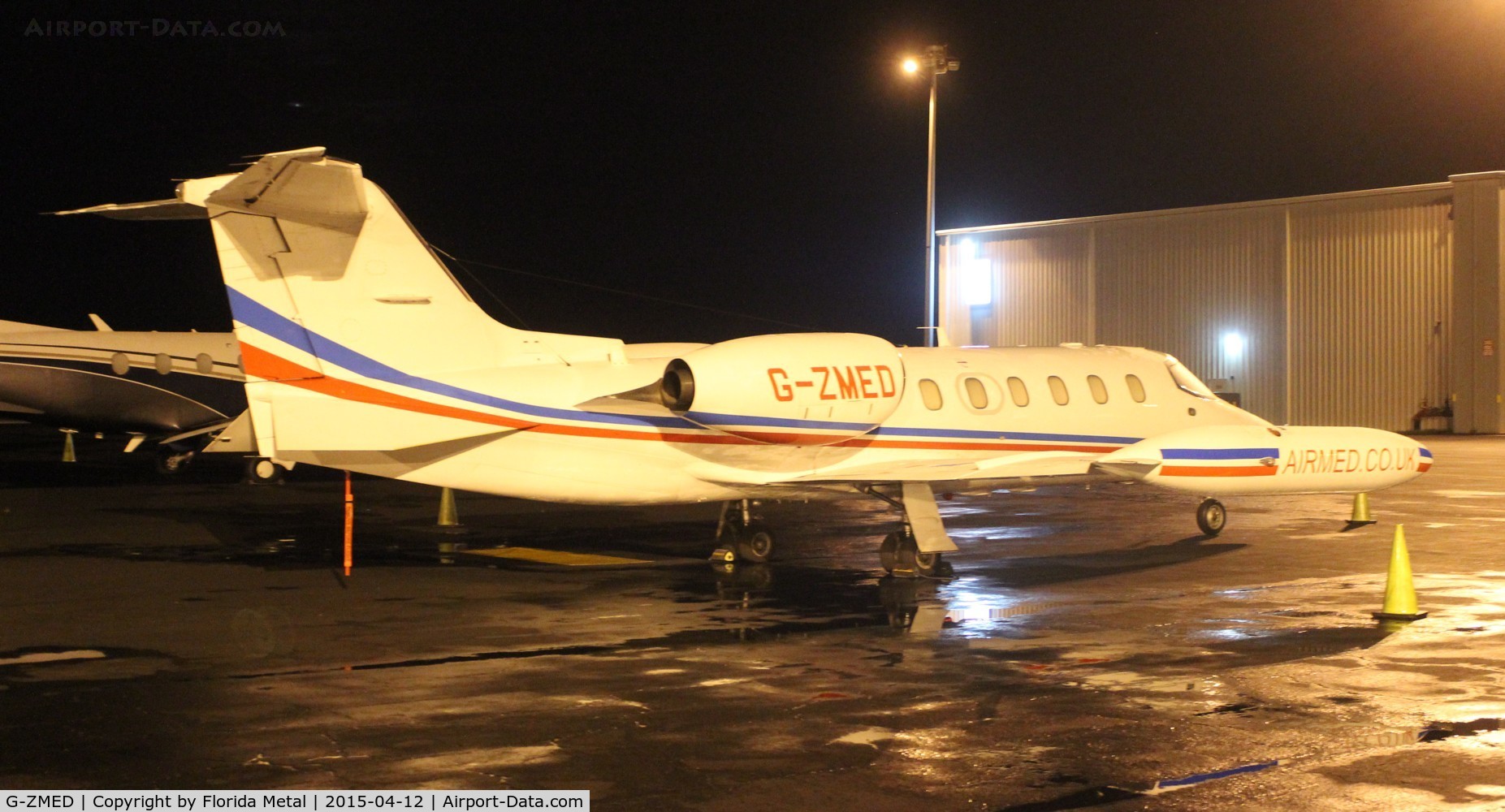 G-ZMED, 1990 Learjet 35A C/N 35A-656, Lear 35A