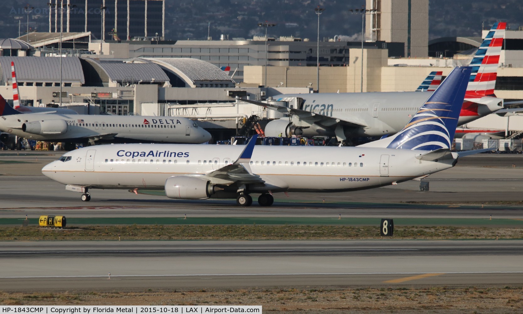 HP-1843CMP, 2014 Boeing 737-8V3 C/N 40785, Copa Airlines