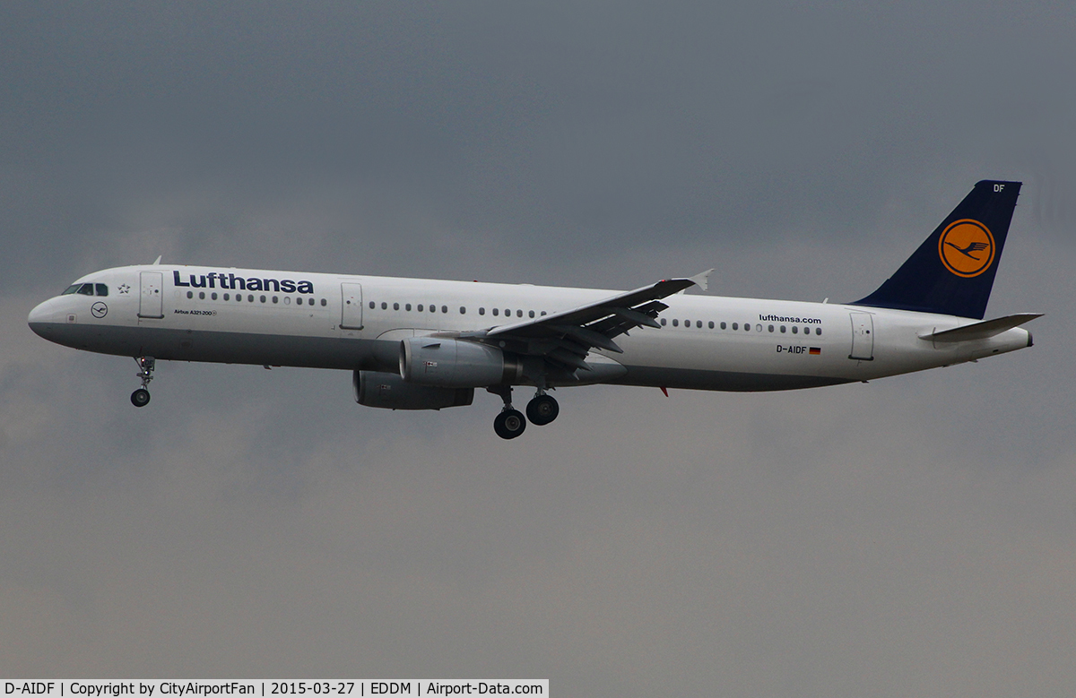 D-AIDF, 2011 Airbus A321-231 C/N 4626, Lufthansa (DLH/LH)