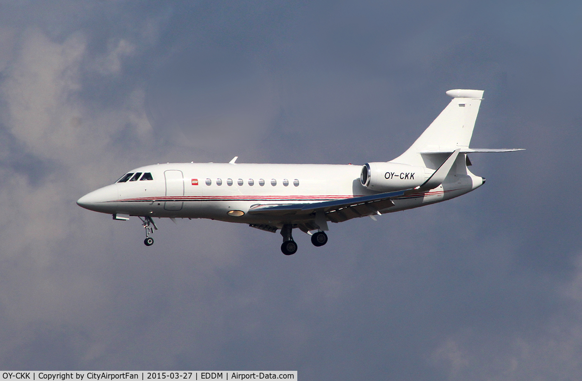 OY-CKK, 2014 Dassault Falcon 2000LX C/N 281, Private / Business Jet