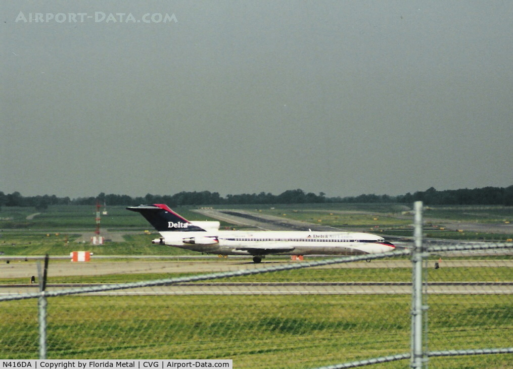 N416DA, 1976 Boeing 727-232 C/N 21258, Delta 727-200