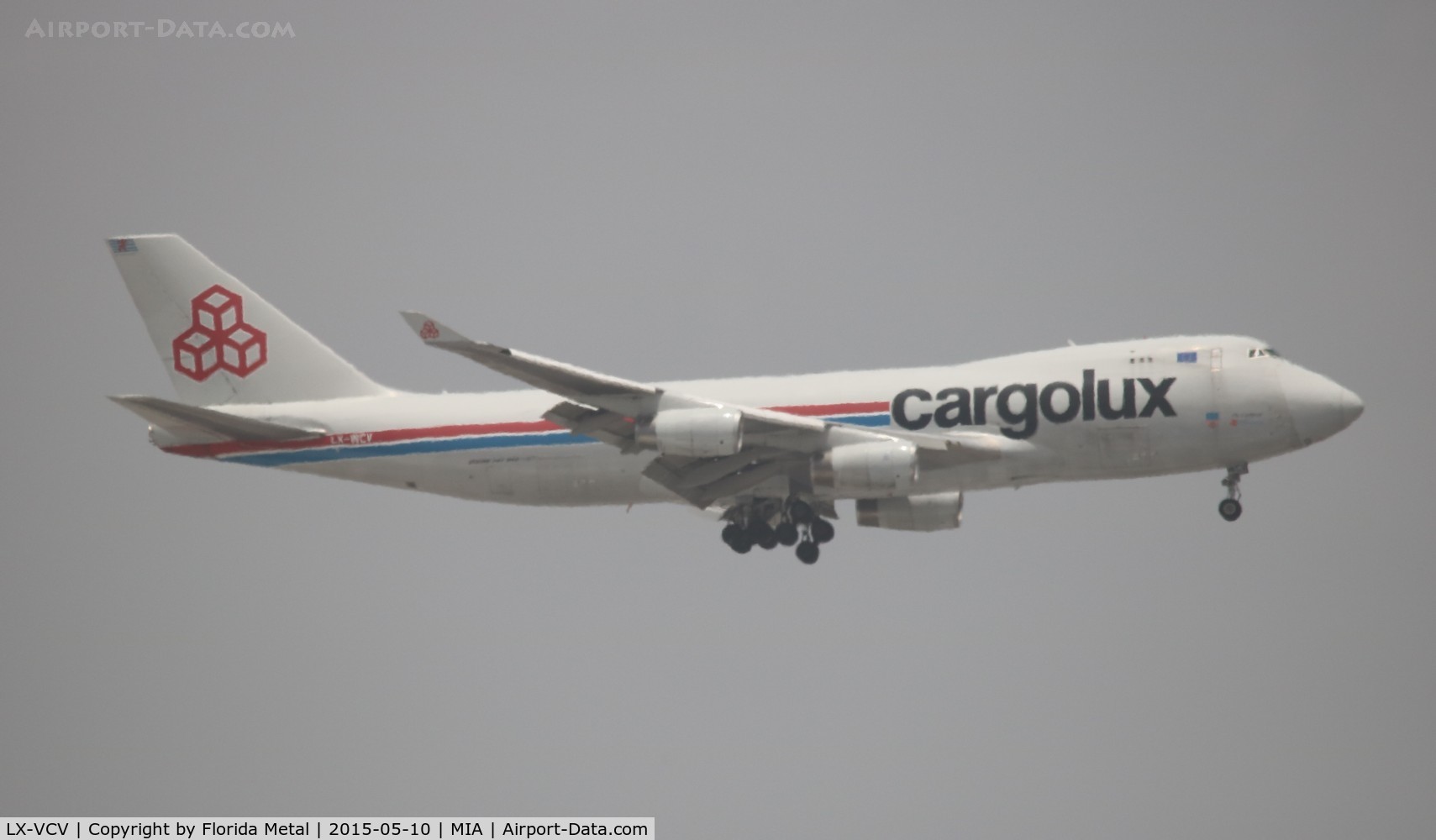 LX-VCV, 2005 Boeing 747-4R7F/SCD C/N 34235, Cargolux