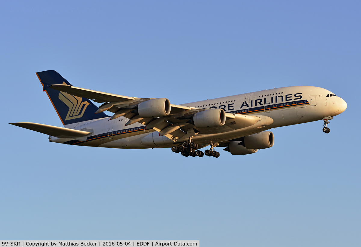 9V-SKR, 2011 Airbus A380-841 C/N 082, 9V-SKR