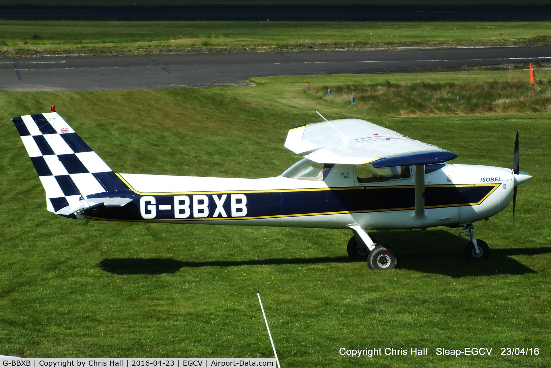 G-BBXB, 1974 Reims FRA150L Aerobat C/N 0236, at Sleap