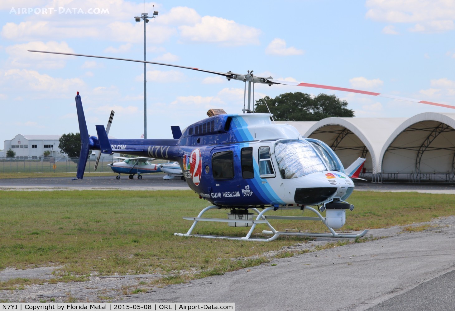 N7YJ, Bell 206L-4 LongRanger IV LongRanger C/N 52026, WESH 2 News