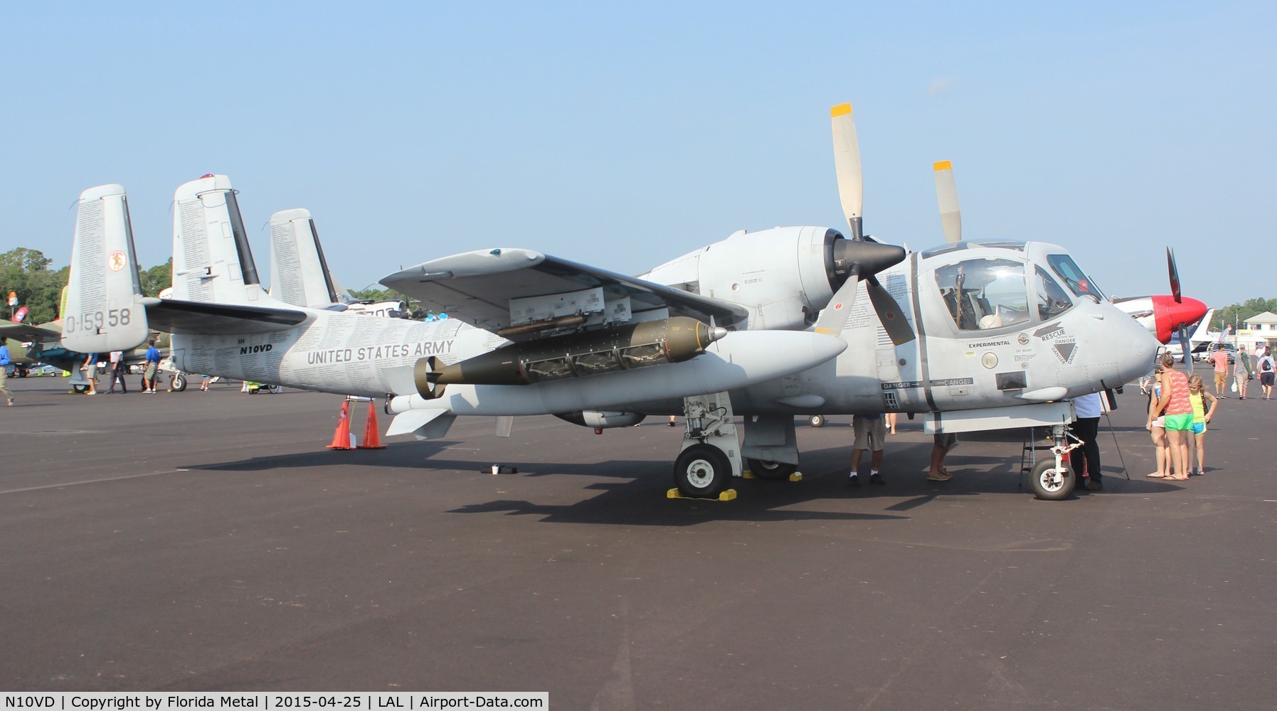 N10VD, 1968 Grumman OV-1D Mohawk C/N 162C, OV-1D