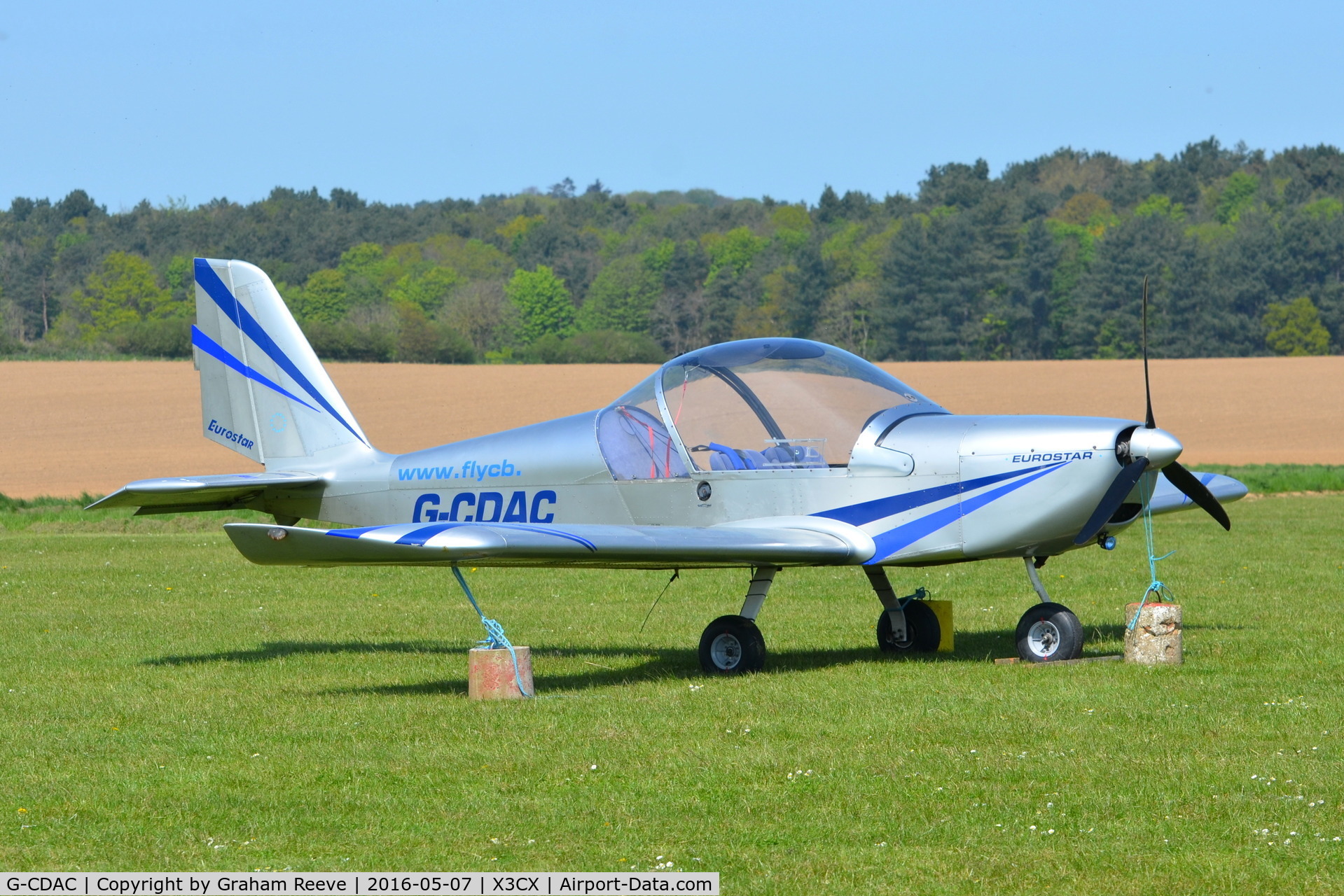 G-CDAC, 2004 Cosmik EV-97 TeamEurostar UK C/N 2116, Parked at Northrepps.