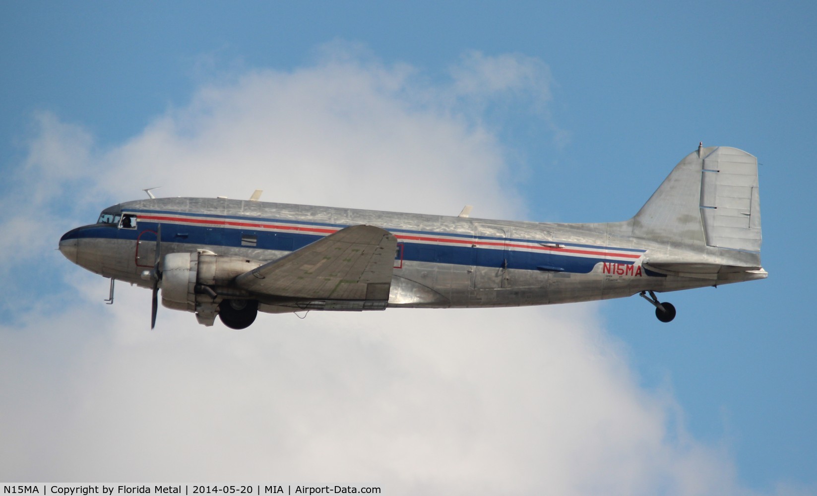 N15MA, 1943 Douglas DC3C-S1C3G (C-47A) C/N 19286, DC-3C