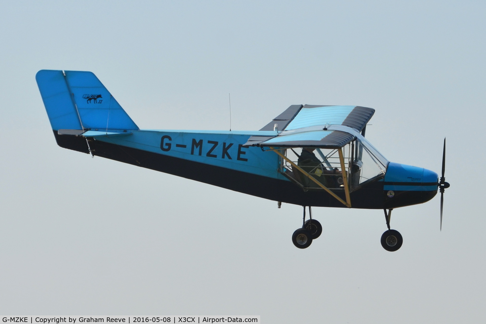 G-MZKE, 1997 Rans S-6ESD XL Coyote II C/N PFA 204-13248, Landing at Northrepps.