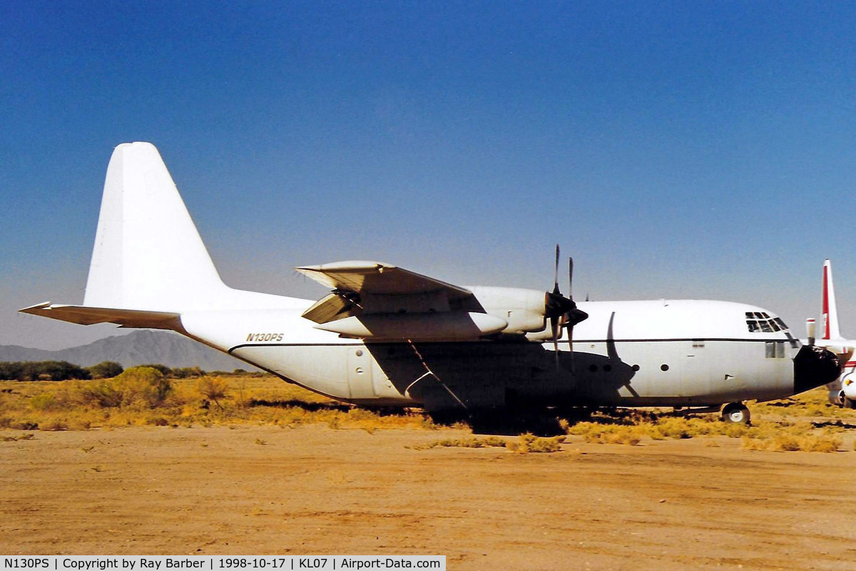 N130PS, 1958 Lockheed C-130A Hercules C/N 182-3212, Lockheed C-130A Hercules [3212] (T & G Aviation) Chandler-Memorial Airfield~N 17/10/1998