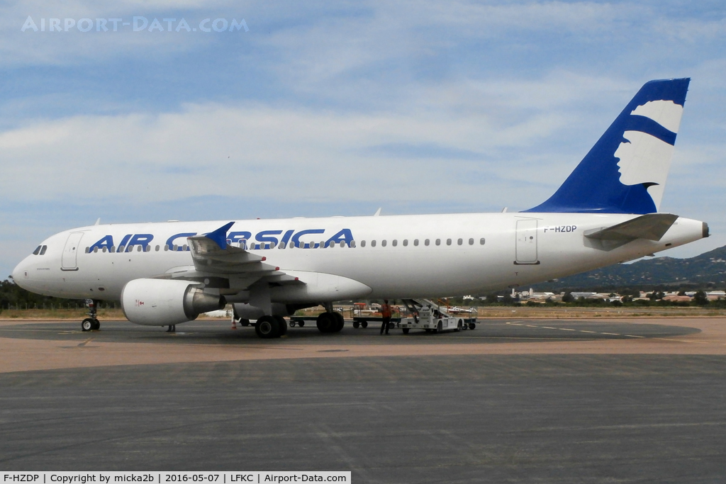 F-HZDP, 2007 Airbus A320-214 C/N 3325, Parked