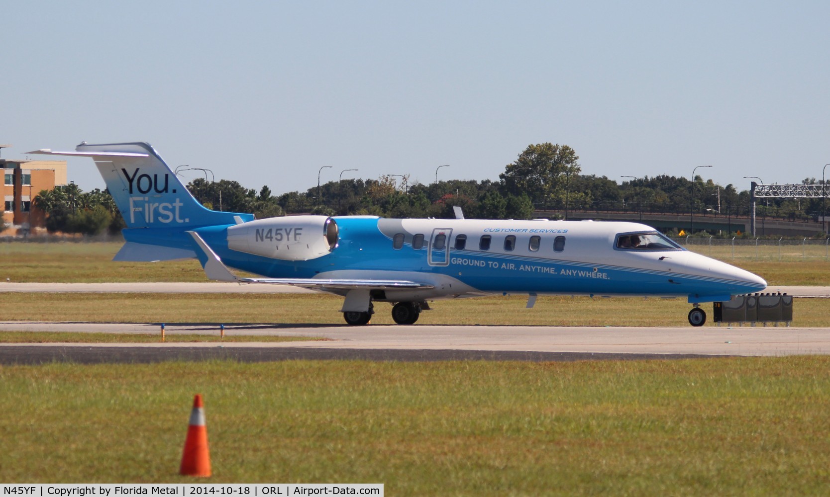 N45YF, 1998 Learjet 45 C/N 006, Lear 45