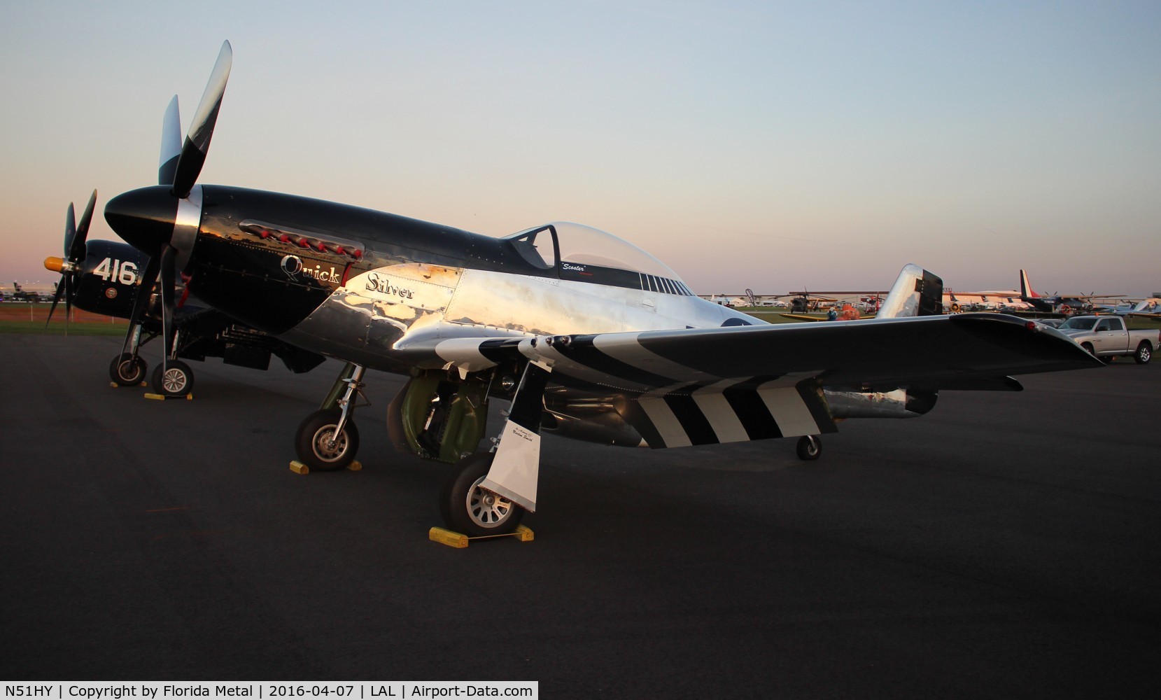 N51HY, 1944 North American P-51D Mustang C/N 45-11439, Quick Silver