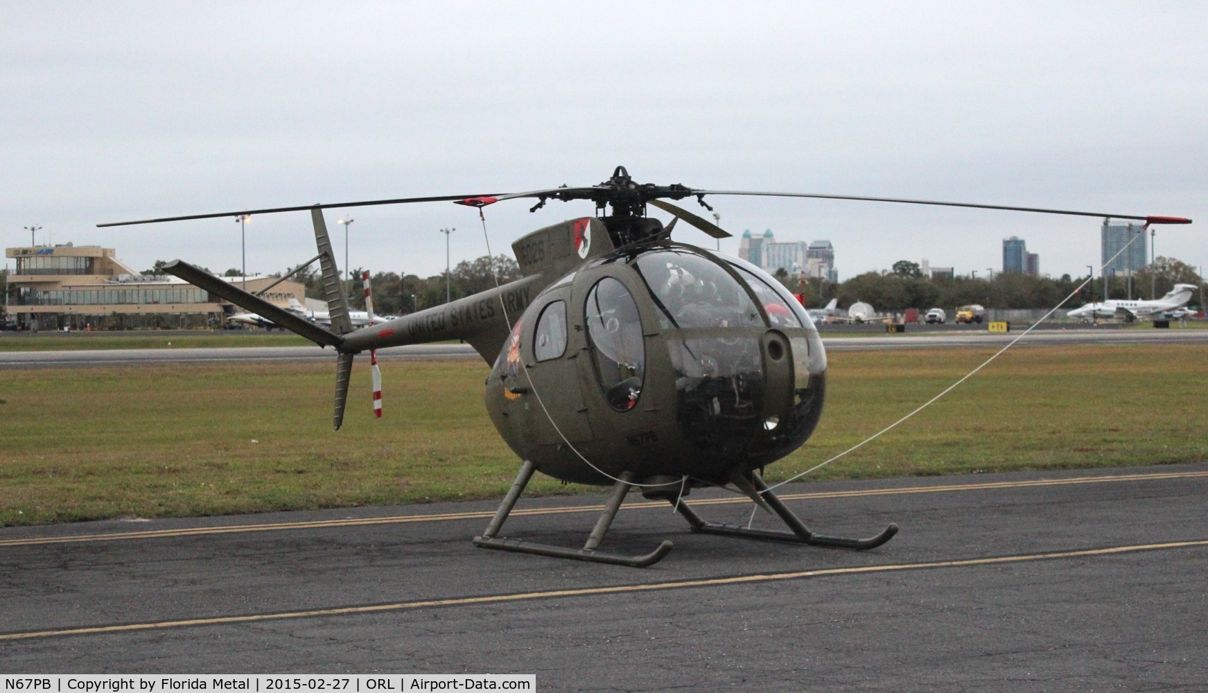 N67PB, 1968 Hughes OH-6A Cayuse C/N 480411, OH-6A