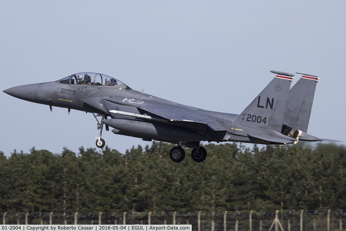 01-2004, 2001 McDonnell Douglas F-15E Strike Eagle C/N 1375/E236, Lakenheath 2016