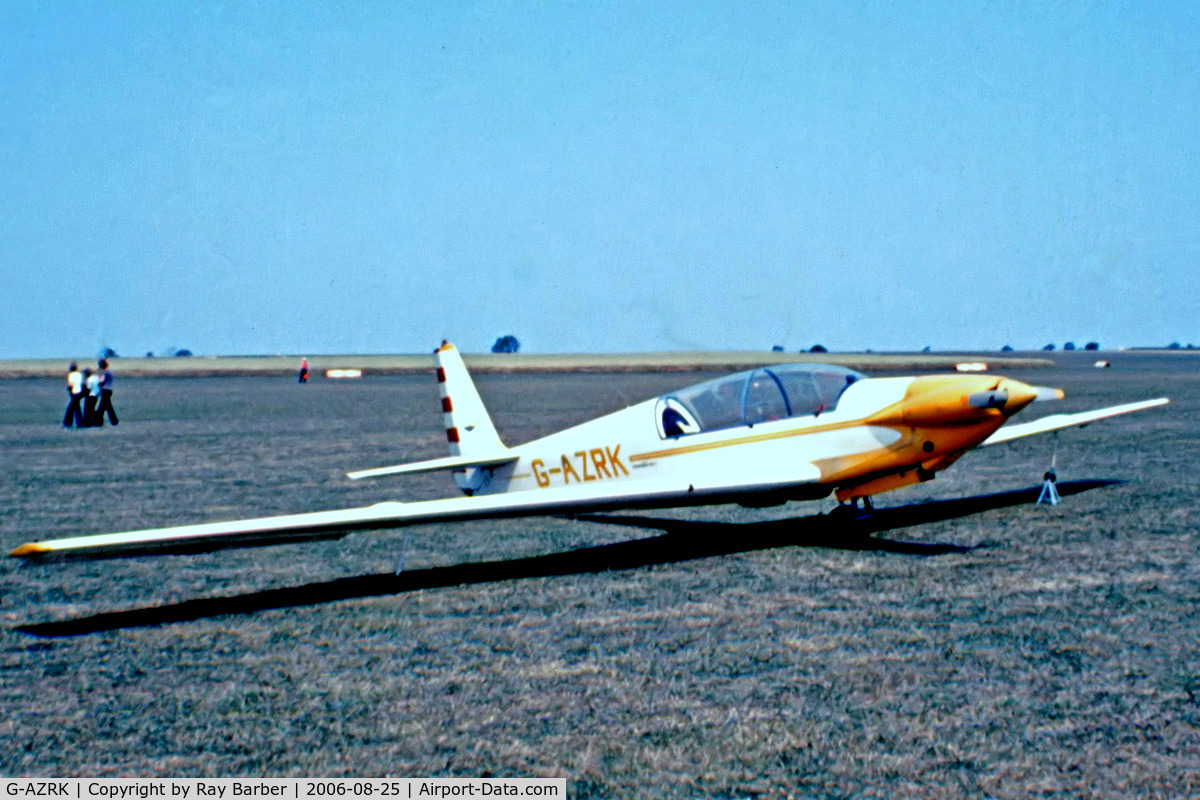 G-AZRK, 1972 Sportavia-Putzer RF-5 C/N 5112, Sportavia-Putzer RF-5 [5112] (Place & Date Unknown). From a slide.