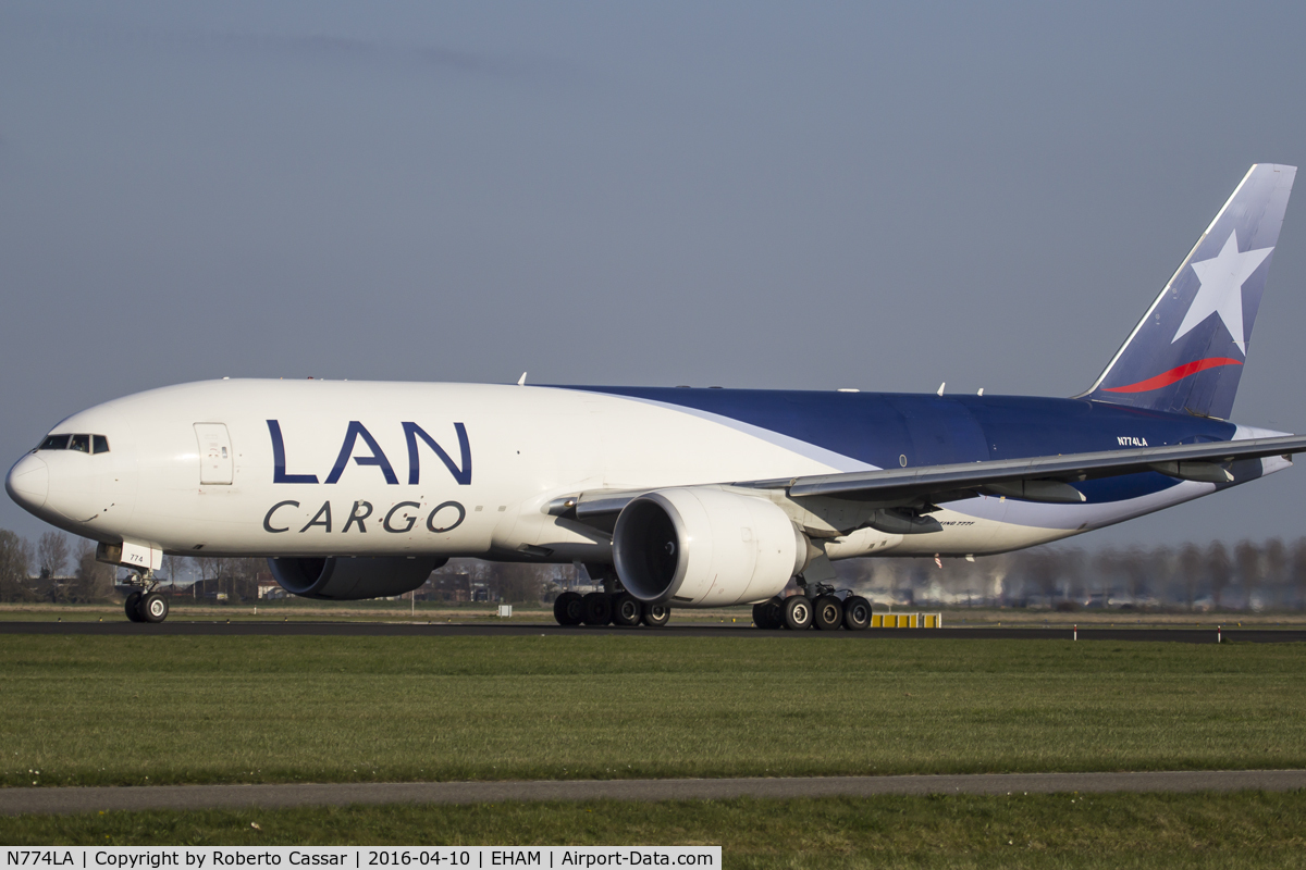 N774LA, 2009 Boeing 777-F6N C/N 37710, Amsterdam