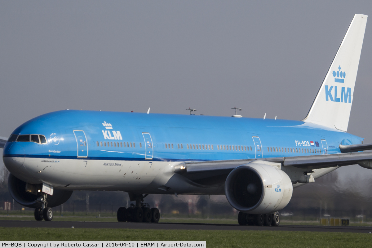 PH-BQB, 2003 Boeing 777-206/ER C/N 33712, Amsterdam