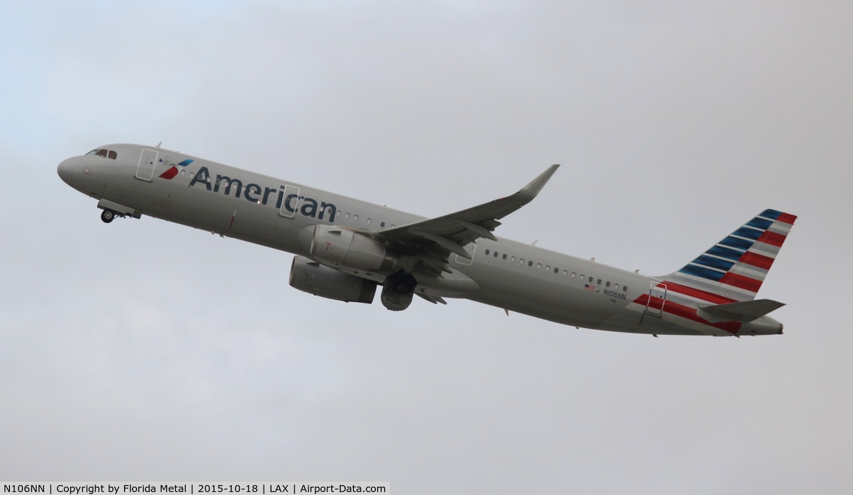 N106NN, 2013 Airbus A321-231 C/N 5932, American