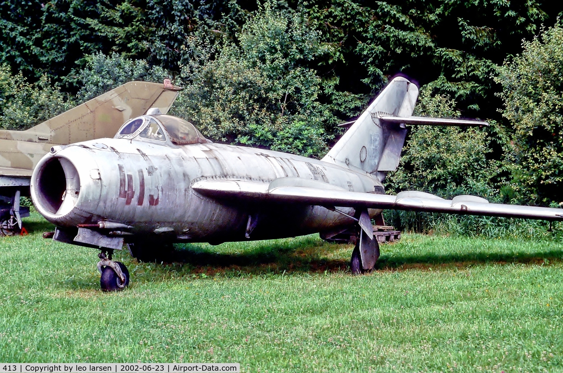 413, Mikoyan-Gurevich MiG-17F (Lim-5) C/N 1C0413, Hermeskiel Museum 23.6.02
