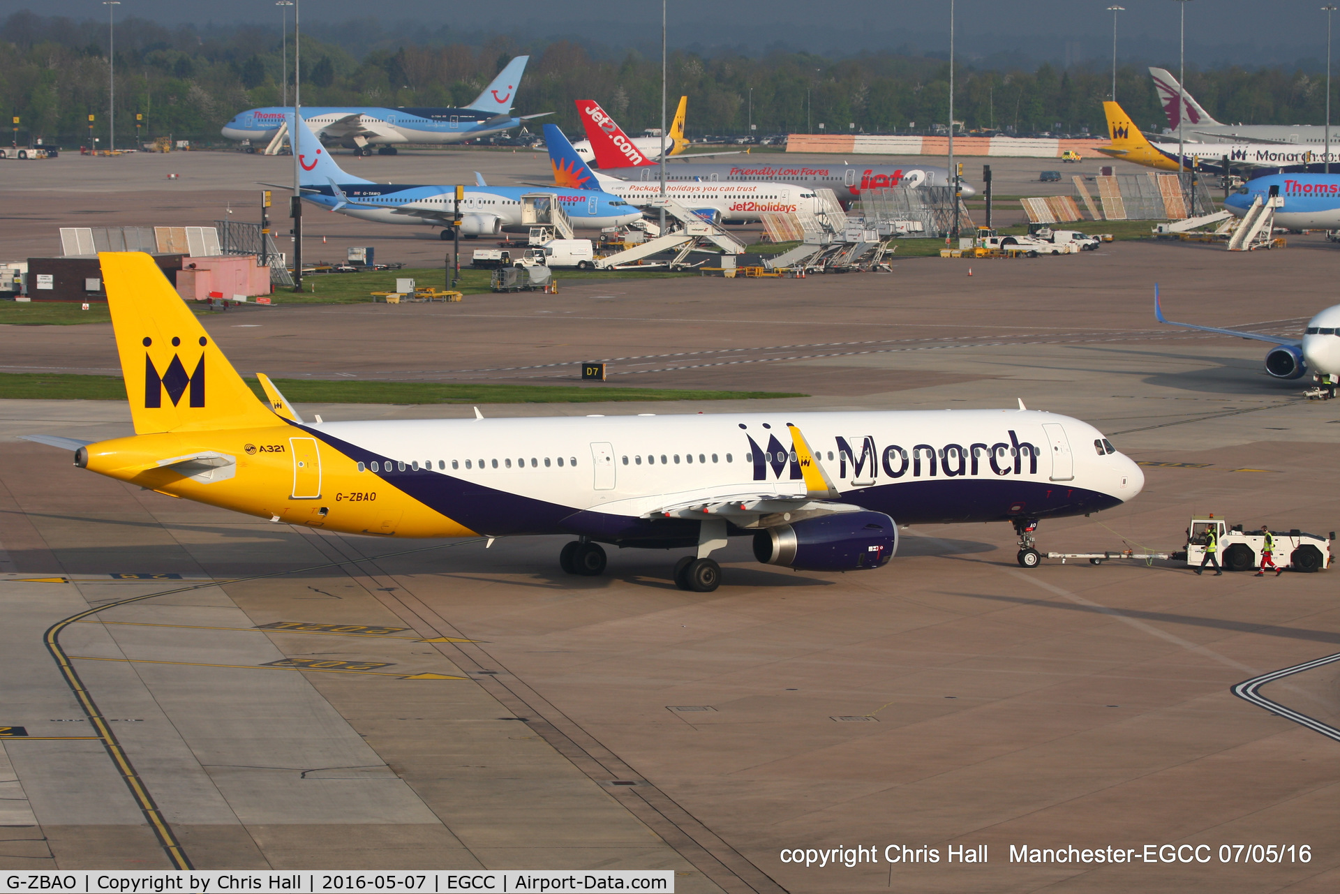 G-ZBAO, 2014 Airbus A321-231 C/N 6126, Monarch