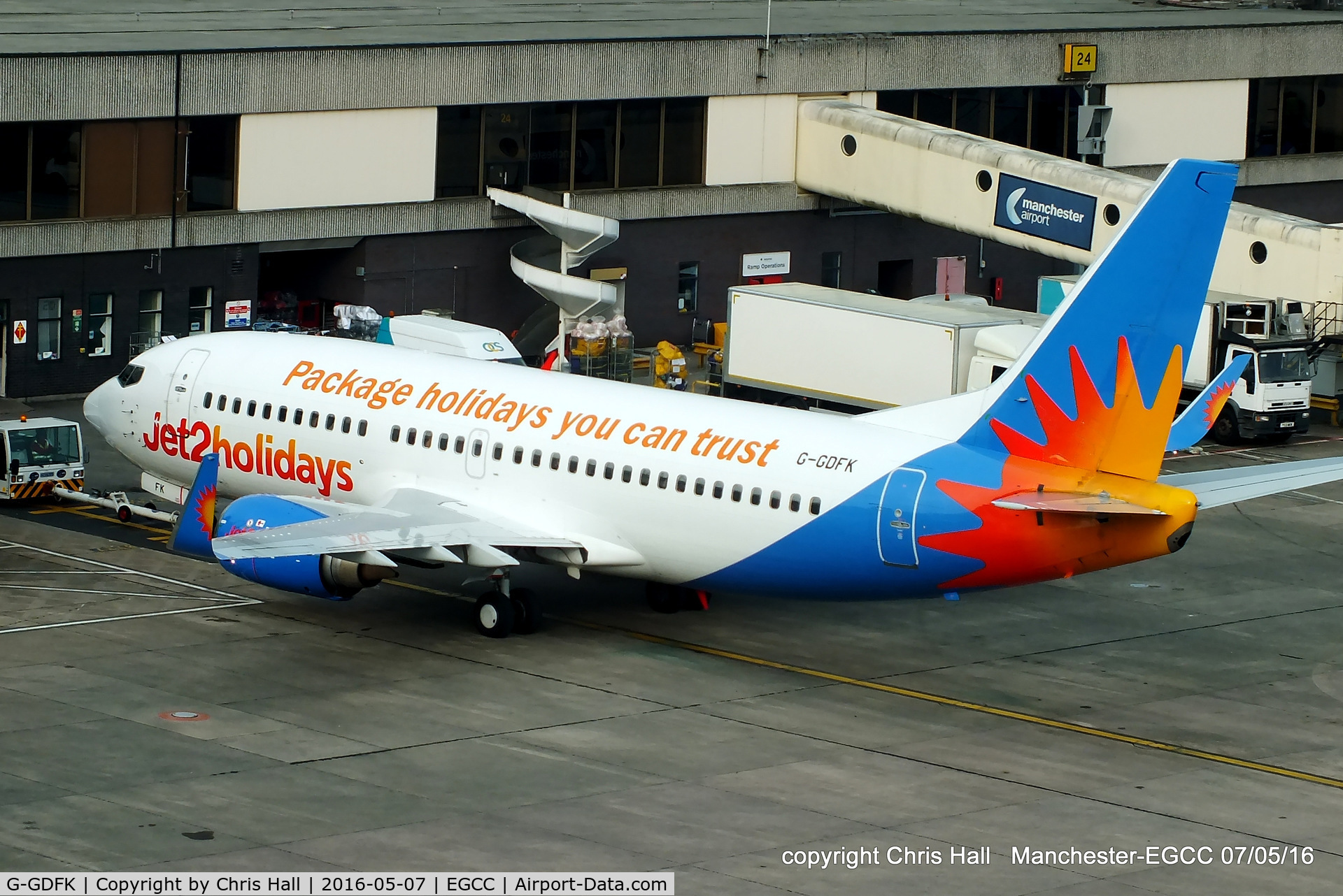 G-GDFK, 1998 Boeing 737-36N C/N 28572, jet2