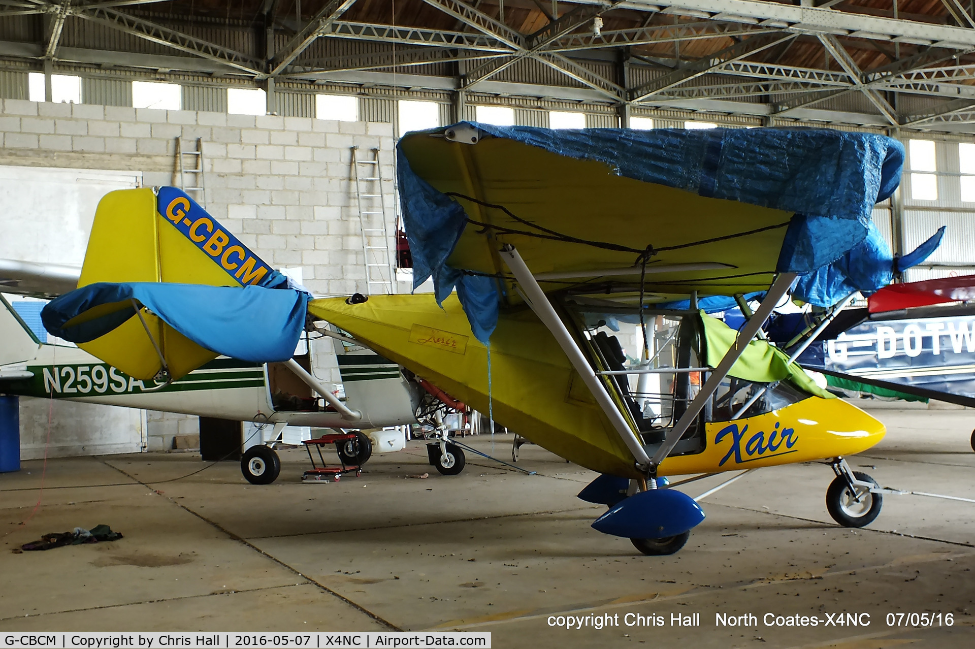 G-CBCM, 2001 X Air 700(1A) C/N BMAA/HB/177, at North Coates