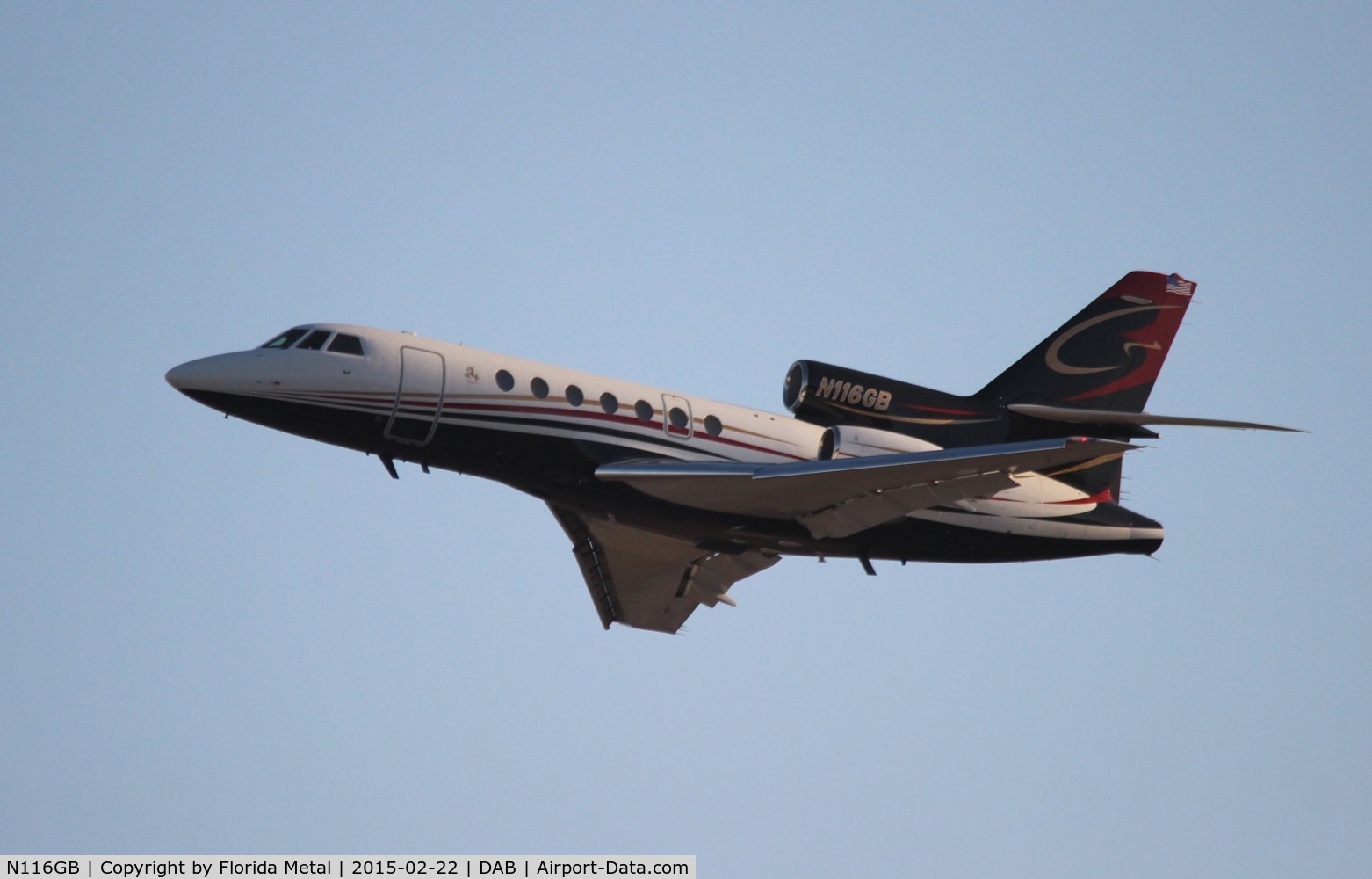 N116GB, 1987 Dassault Falcon 50 C/N 182, Greg Biffle NASCAR Driver car #16