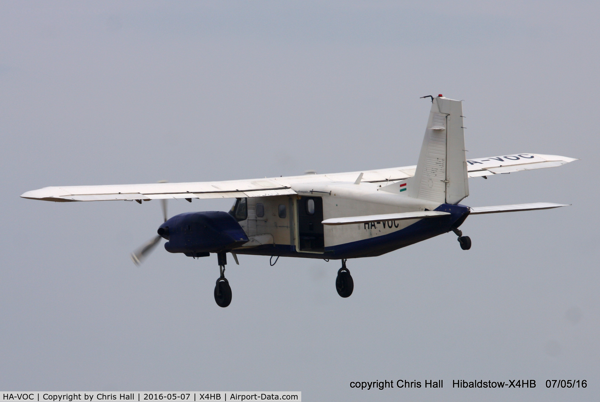 HA-VOC, Dornier Do-28G-2 Skyservant C/N 4331, at Hibalstow