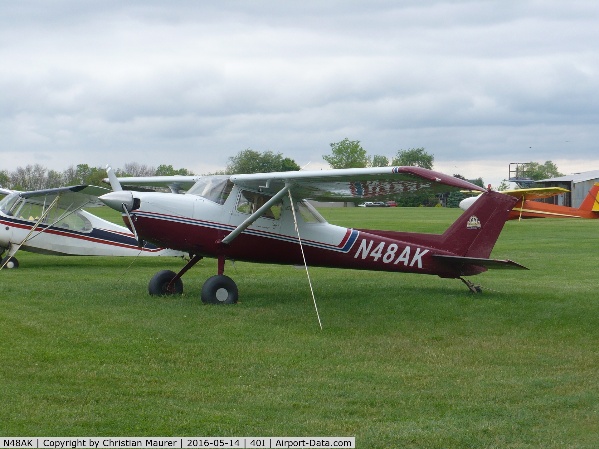 N48AK, 1973 Cessna 150L C/N 15074402, Cessna 150L Texas Taildragger