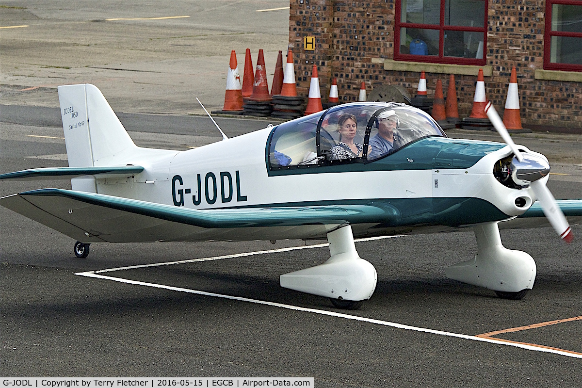 G-JODL, 1960 SAN Jodel DR-1050M Excellence C/N 99, At City Airport , Manchester , UK