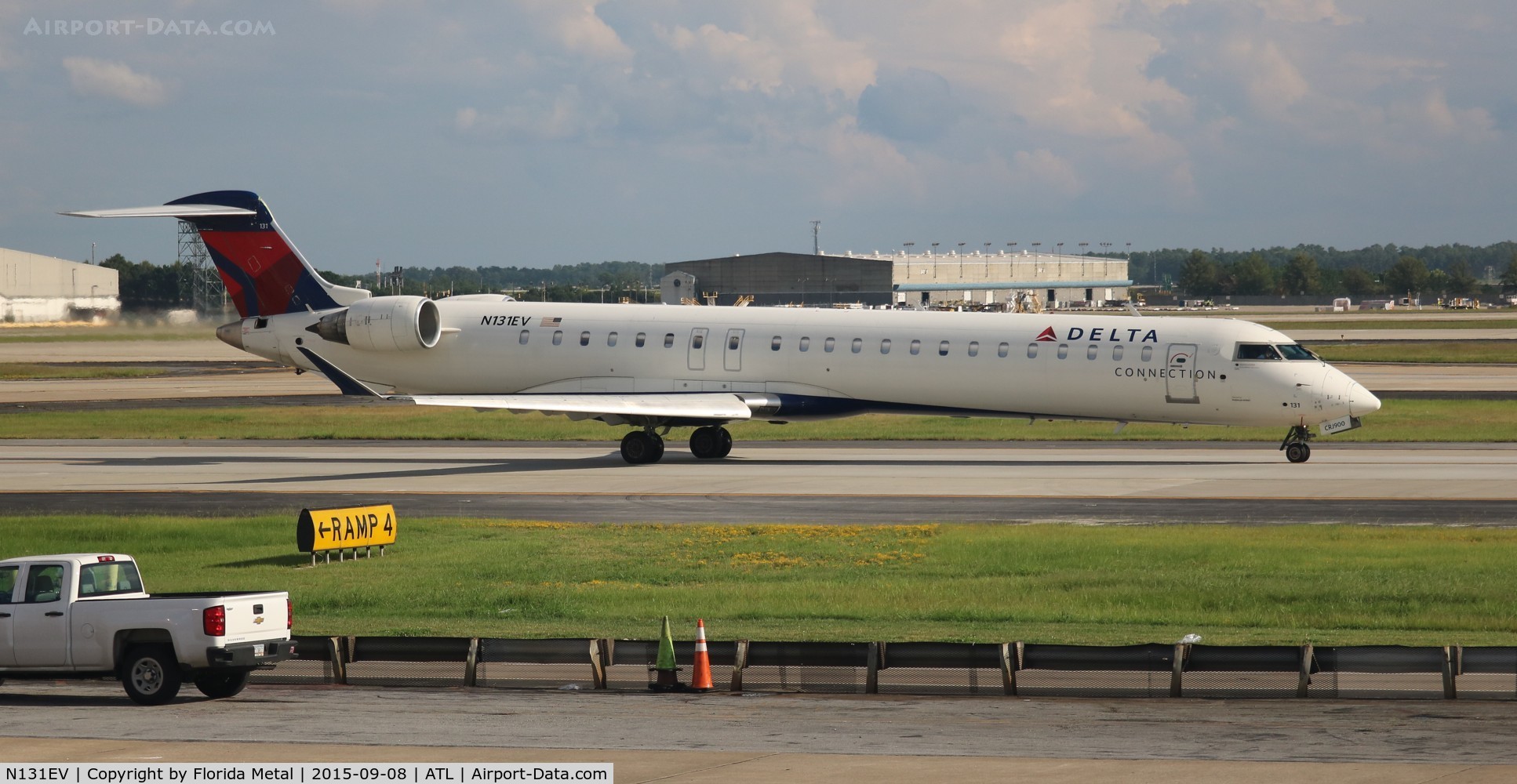 N131EV, 2008 Bombardier CRJ-900ER (CL-600-2D24) C/N 15217, Delta CRJ-900