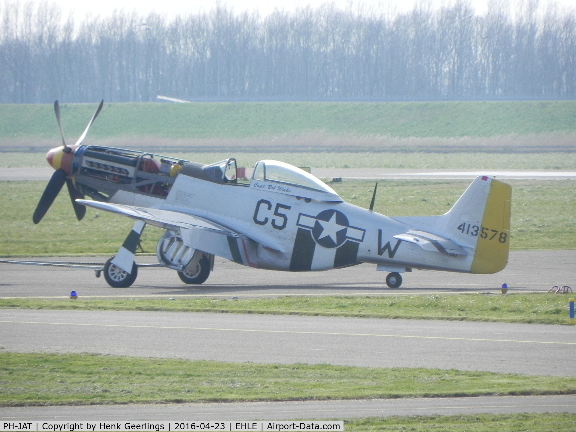 PH-JAT, 1944 North American P-51D Mustang C/N 122-41463, Lelystad Airport
