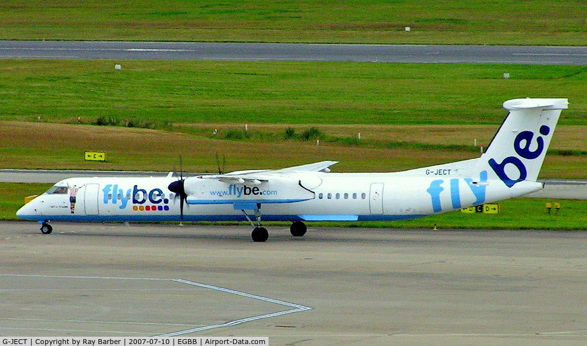 G-JECT, 2006 De Havilland Canada DHC-8-402Q Dash 8 C/N 4144, De Havilland Canada DHC-8Q-402 [4144] (Flybe) Birmingham Int'l~G 10/07/2007