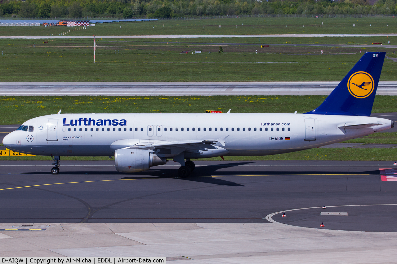 D-AIQW, 2000 Airbus A320-211 C/N 1367, Lufthansa