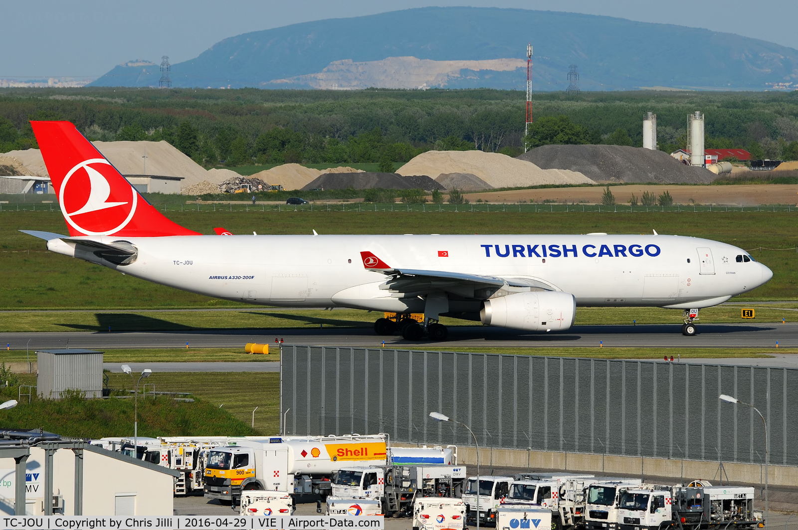 TC-JOU, 2014 Airbus A330-243F C/N 1550, Turkish Airlines Cargo