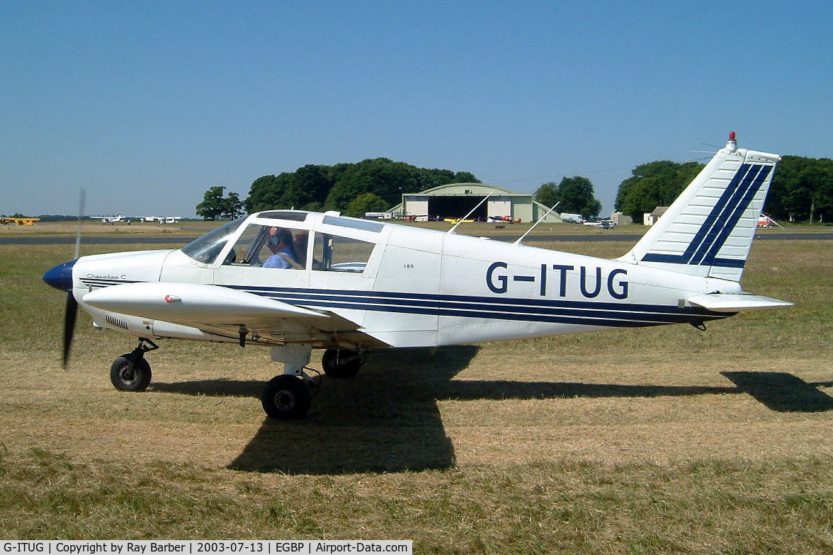 G-ITUG, 1967 Piper PA-28-180 Cherokee C/N 28-4121, Piper PA-28-180 Cherokee C [28-4121] Kemble~G 13/07/2003