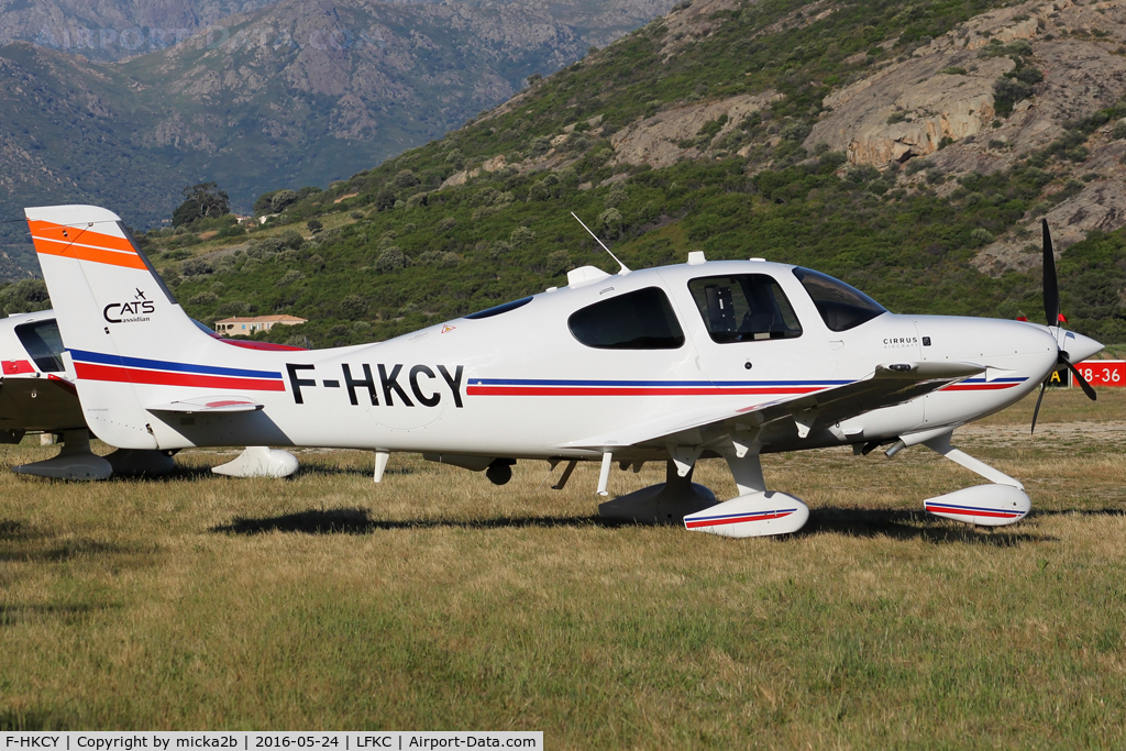F-HKCY, Cirrus SR22 C/N 4235, Parked