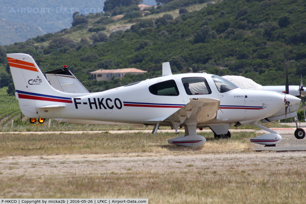 F-HKCO, 2012 Cirrus SR22 C/N 3878, Parked