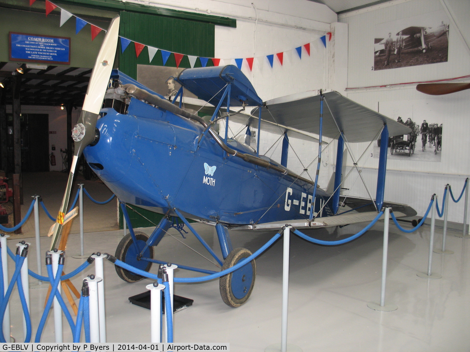 G-EBLV, 1925 De Havilland DH-60 Moth C/N 188, Old Warden