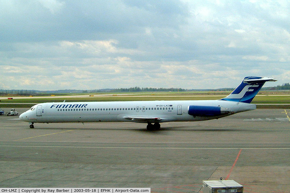 OH-LMZ, 1991 McDonnell Douglas MD-82 (DC-9-82) C/N 53246, McDonnell Douglas DC-9-82 [53246] (Finnair) Helsinki-Vantaa~OH 18/05/2003