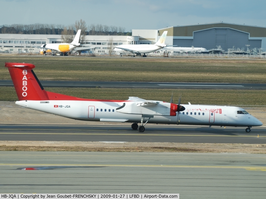 HB-JQA, 2000 De Havilland Canada DHC-8-402Q Dash 8 C/N 4017, ex Darwin Airlines, SAMCO Aircraft Broken up Feb 2016 at MST