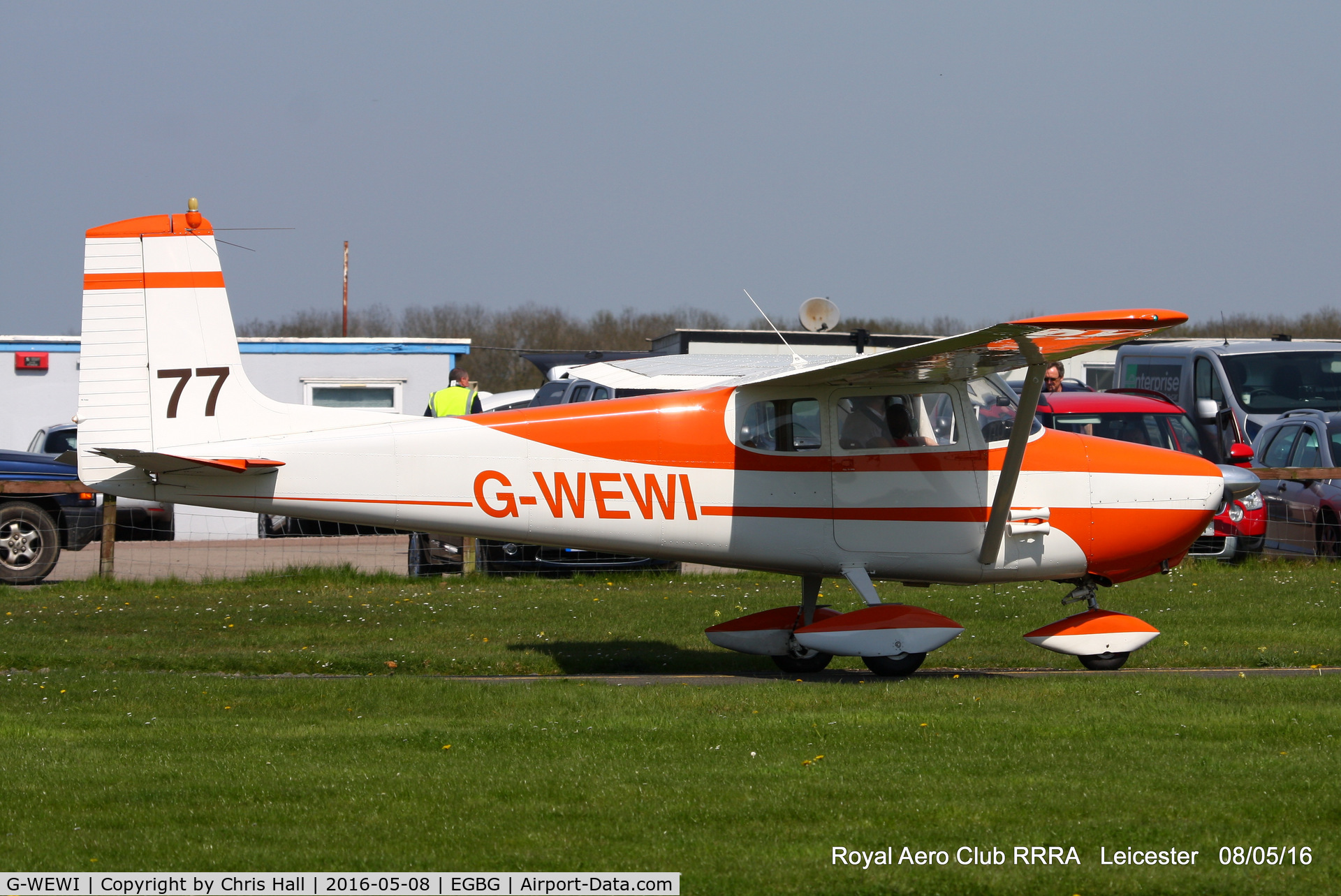 G-WEWI, 1959 Cessna 172 C/N 46555, Royal Aero Club air race at Leicester