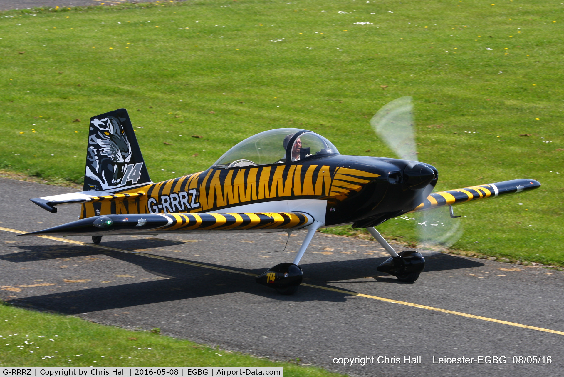 G-RRRZ, 2013 Vans RV-8 C/N PFA 305-15107, Royal Aero Club air race at Leicester