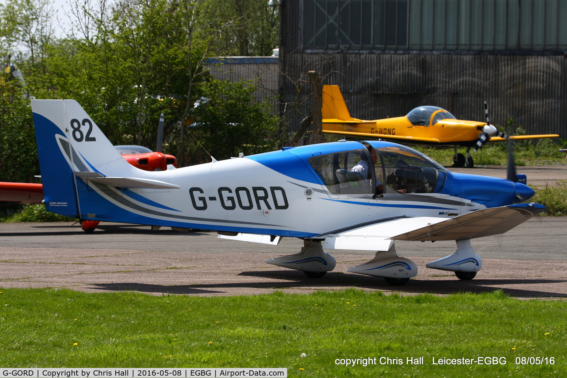 G-GORD, 2014 Robin DR-400-140B Major Major C/N 2669, Royal Aero Club air race at Leicester